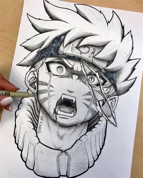 dibujo de naruto|dibujos de naruto a lapiz.